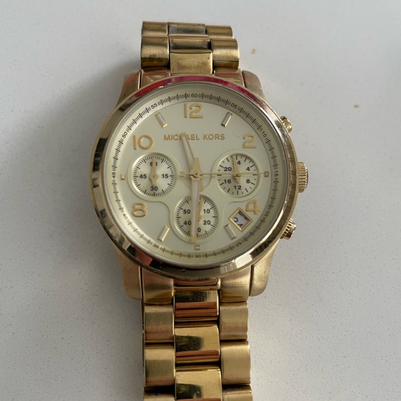 Michael Kors gold watch